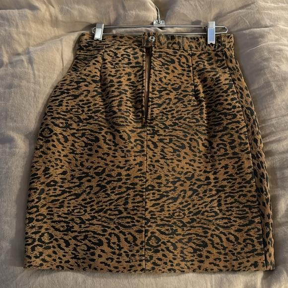 VTG Suede Leopard Print Mini - Picture 3 of 6